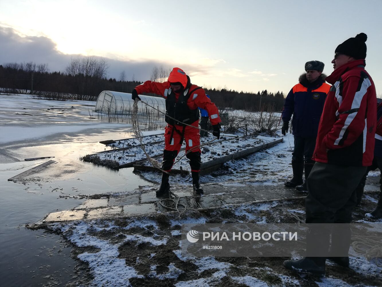 Паводок в Архангельской области