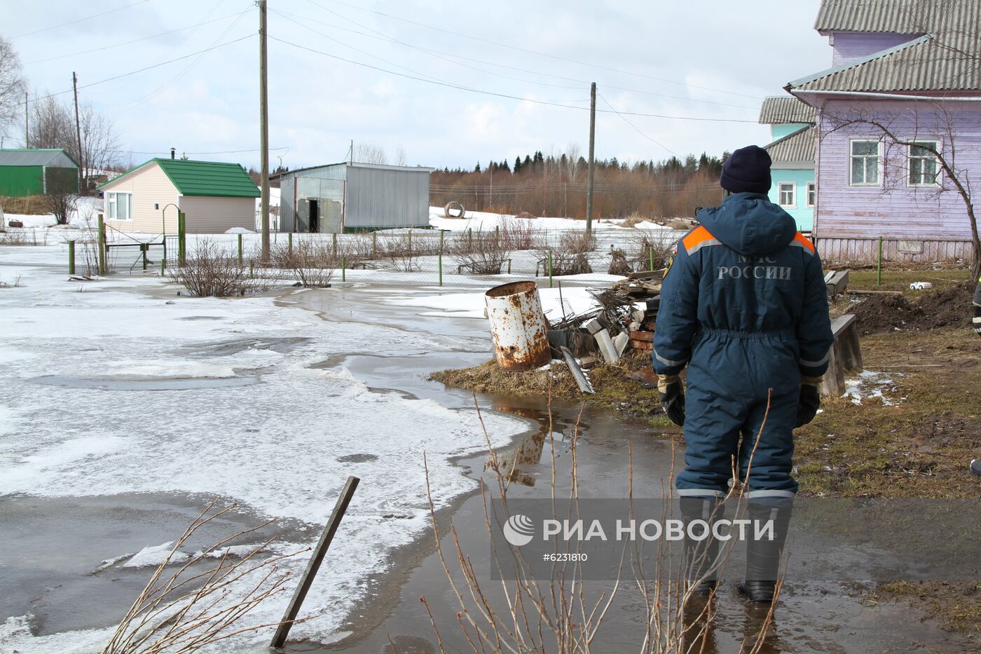 Паводок в Архангельской области