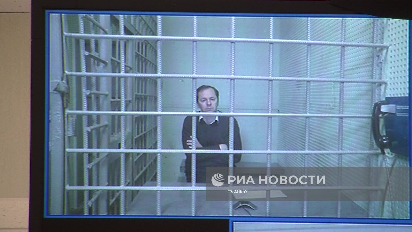 Заседание суда по делу генерала МВД А. Бирюкова