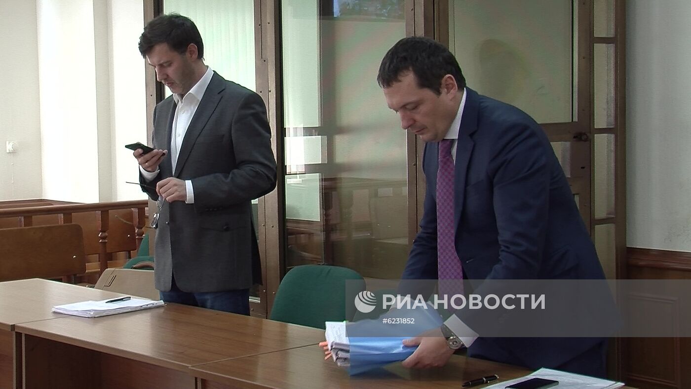 Заседание суда по делу генерала МВД А. Бирюкова