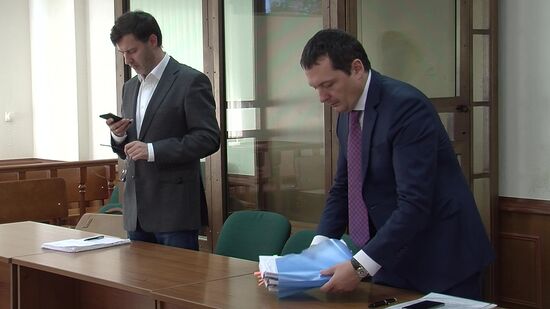 Заседание суда по делу генерала МВД А. Бирюкова