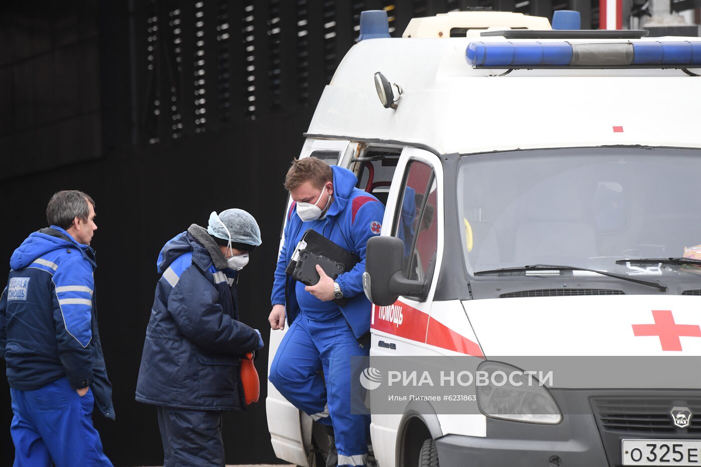 Карантинный центр в Коммунарке