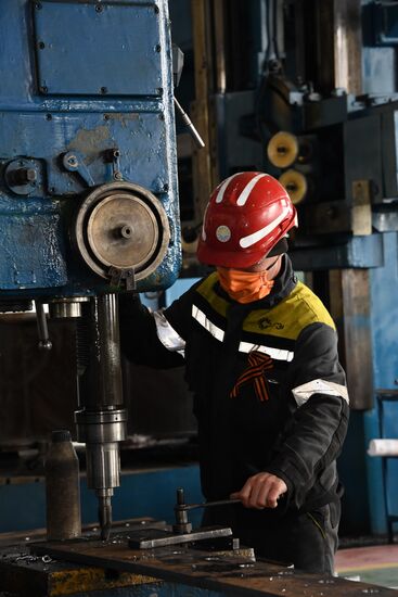 Подготовка к празднованию Дня Победы в Чите