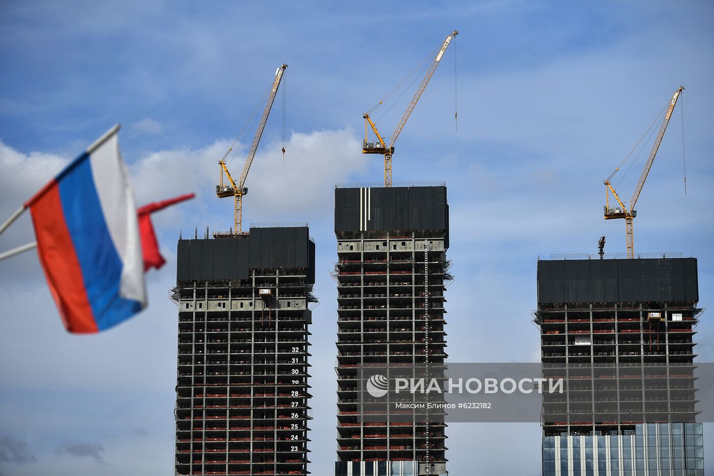 Москва во время режима самоизоляции жителей