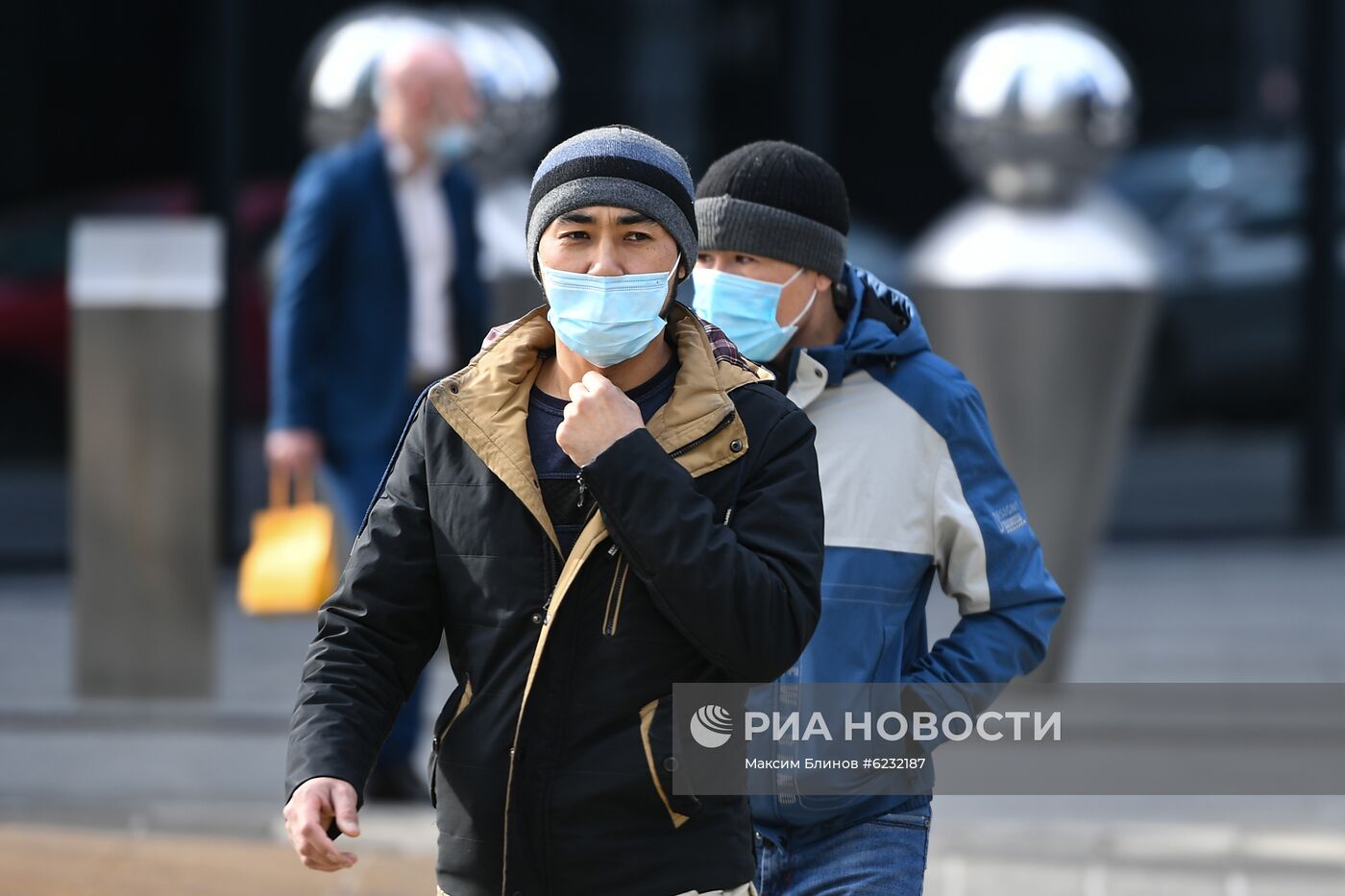 Москва во время режима самоизоляции жителей