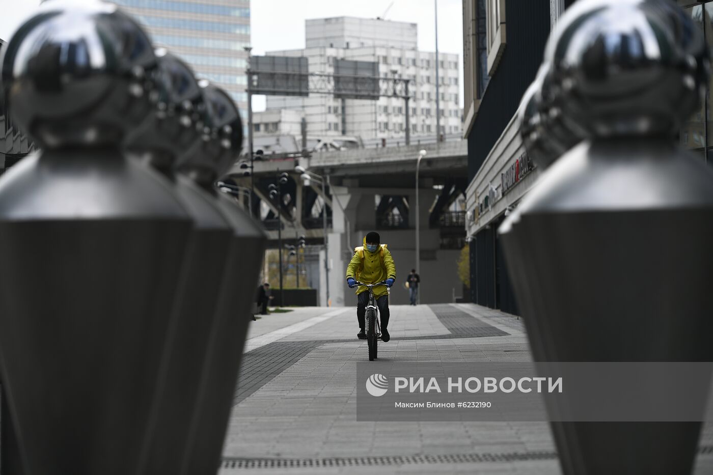 Москва во время режима самоизоляции жителей