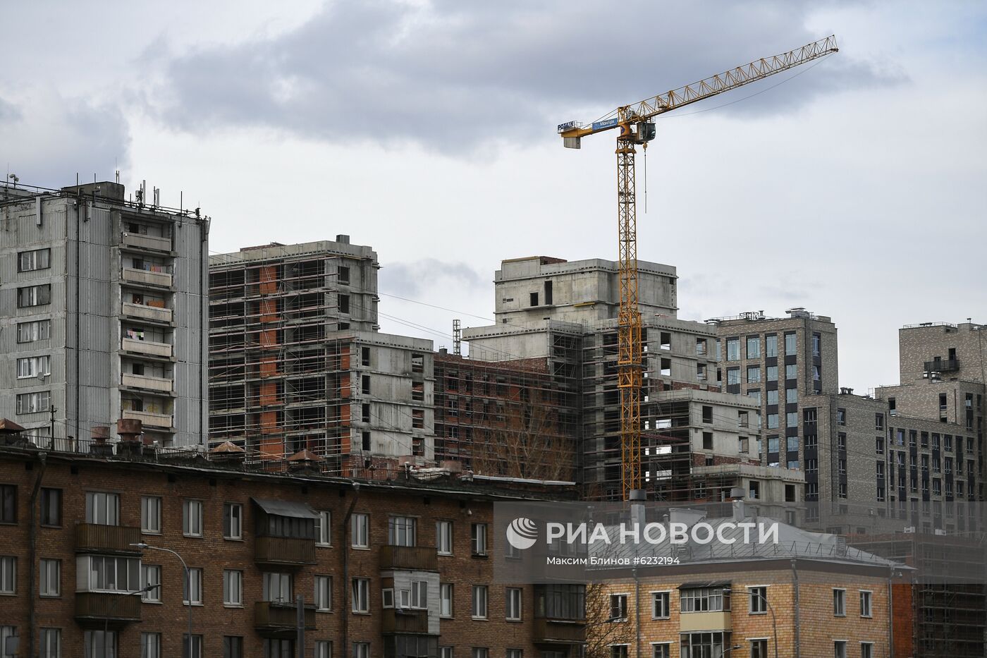 Москва во время режима самоизоляции жителей