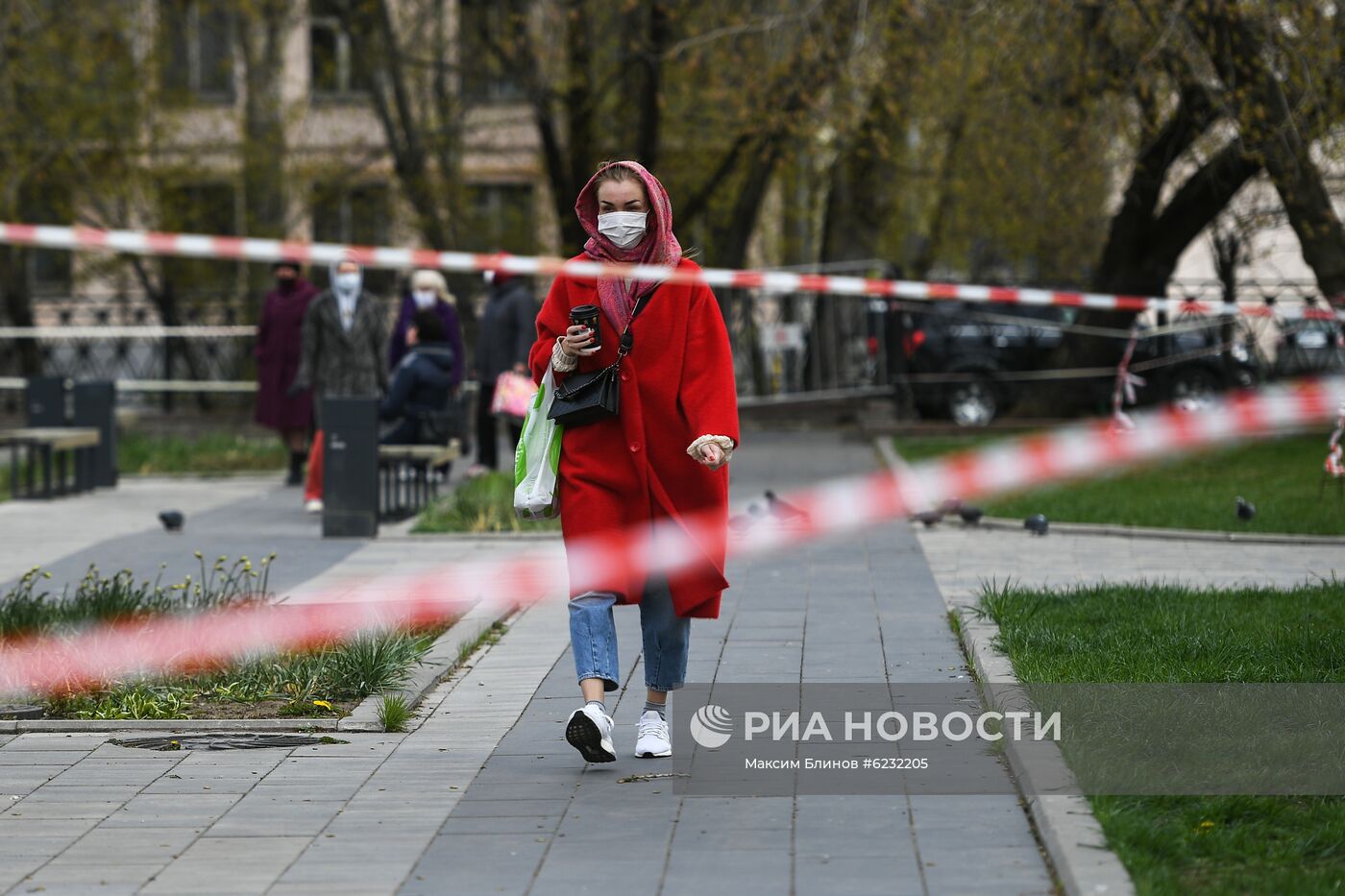 Москва во время режима самоизоляции жителей