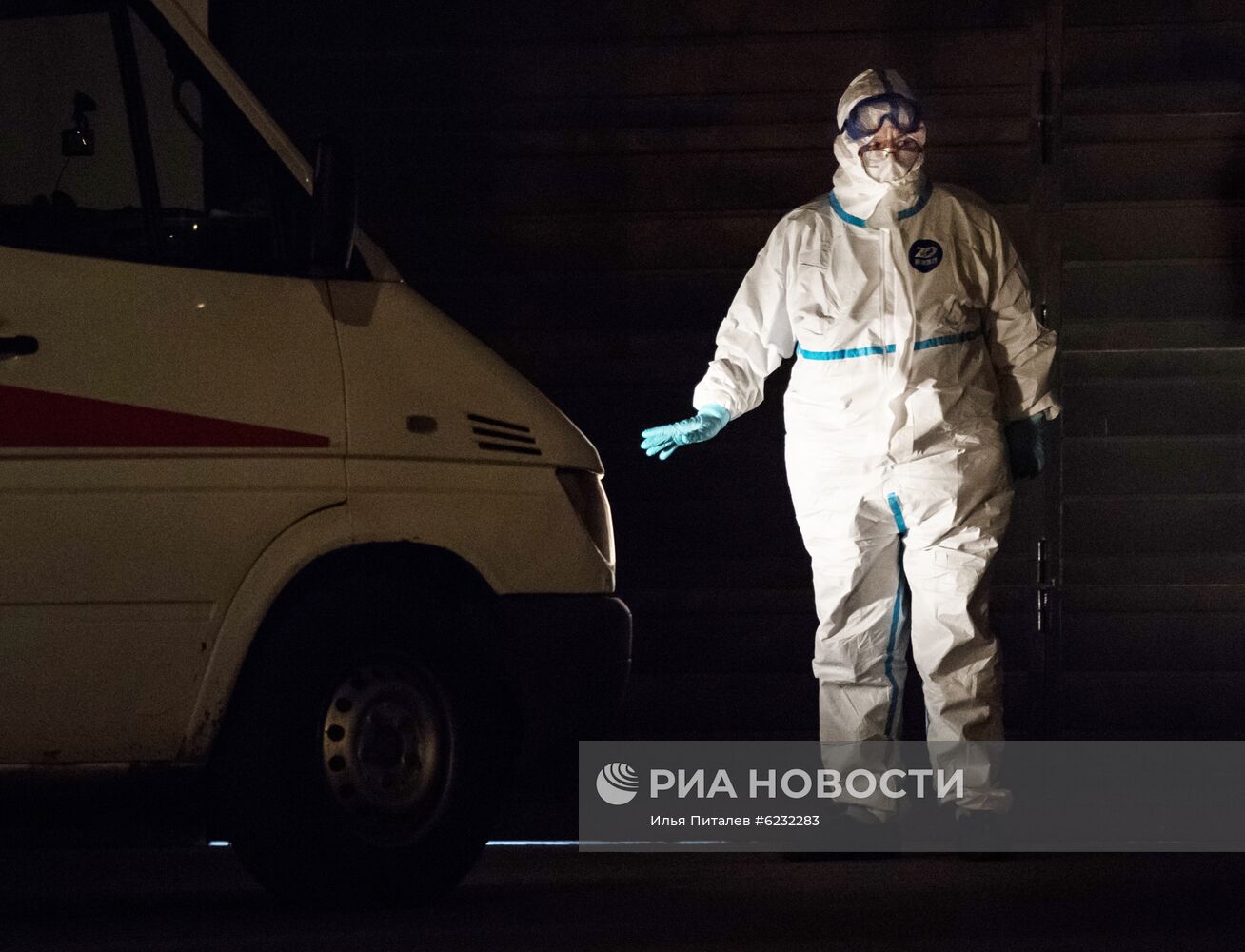 Карантинный центр в Коммунарке 