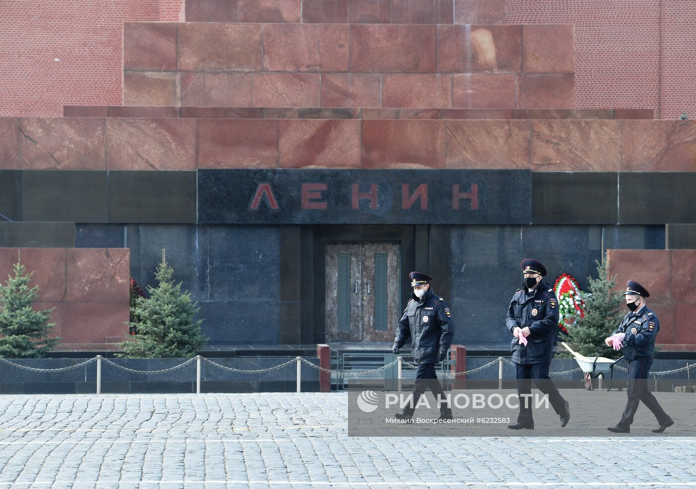 Москва во время режима самоизоляции жителей