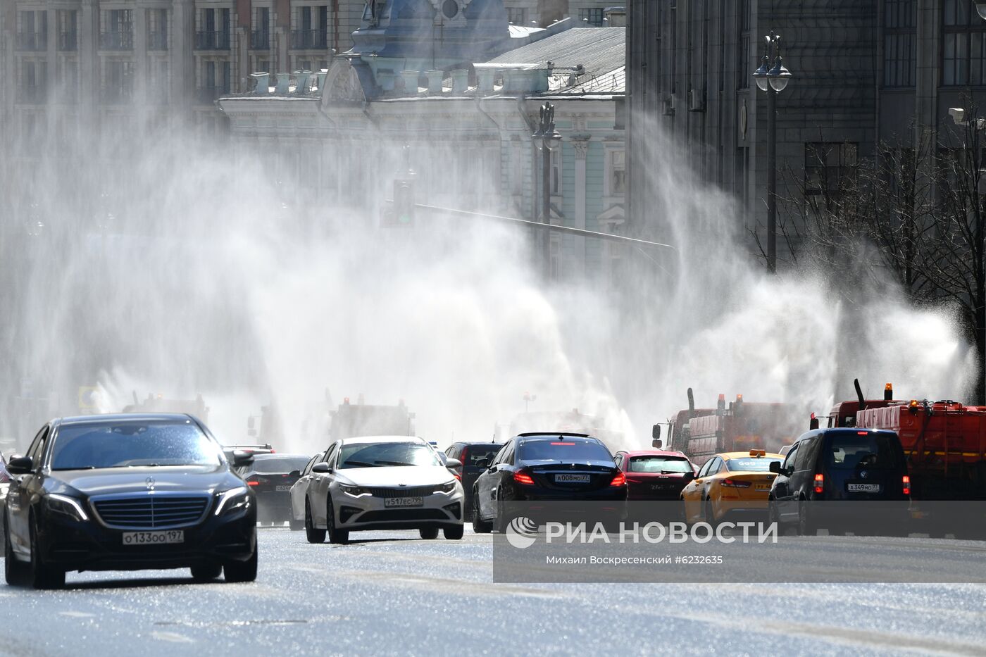 Москва во время режима самоизоляции жителей