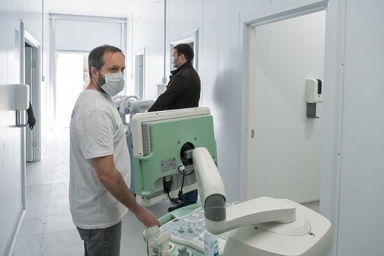 Стационар для долечивания пациентов с коронавирусом построен на базе НИИ Склифосовского