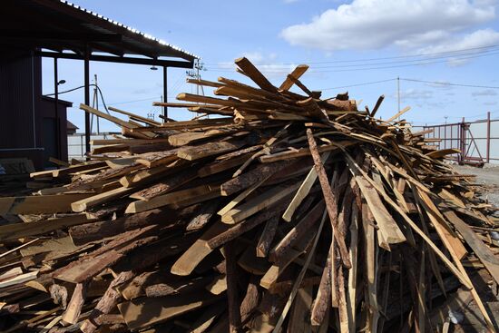 Строительство завода по производству древесных топливных гранул в Забайкалье