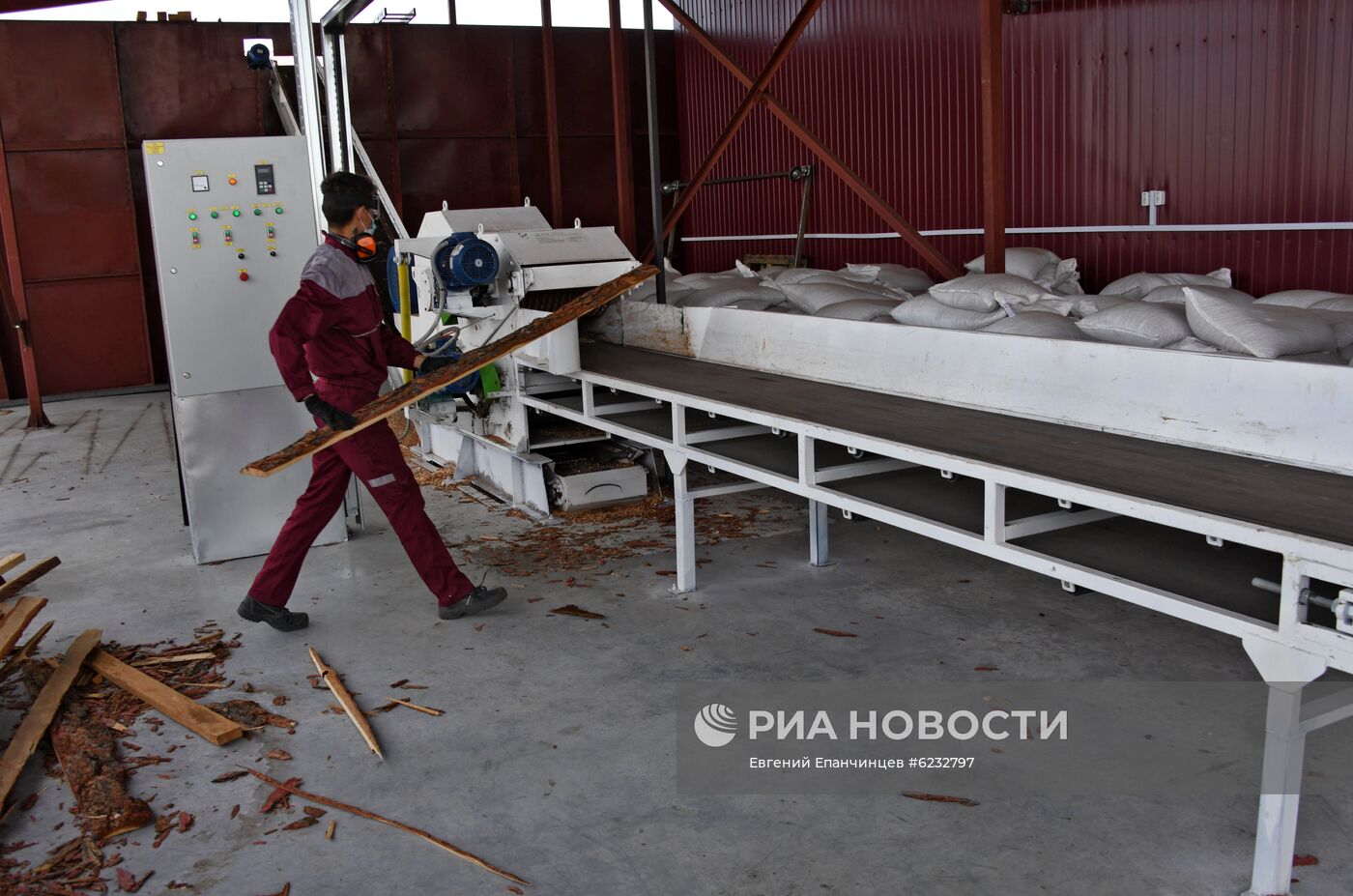 Строительство завода по производству древесных топливных гранул в Забайкалье