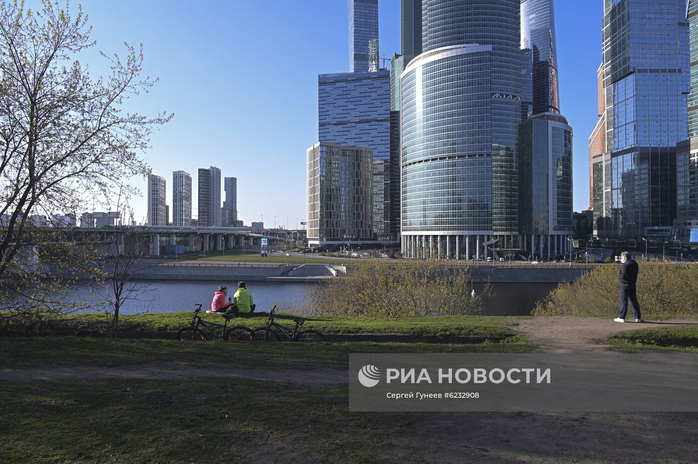 Москва во время режима самоизоляции жителей