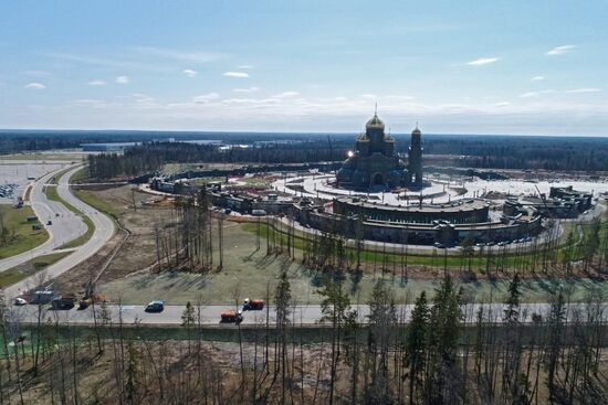 Строительство главного храма Вооруженных сил РФ