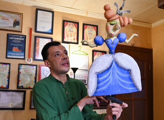 Онлайн-проект кукольного театра "Саквояж" 