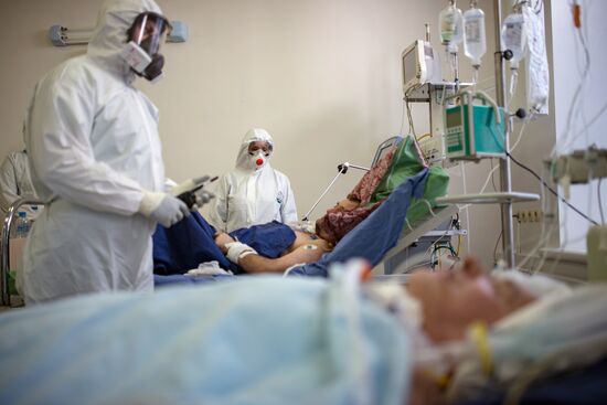 Госпиталь COVID-19 НМИЦ ССХ им. А. Н. Бакулева Минздрава РФ