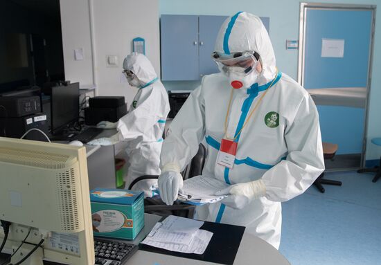 Госпиталь COVID-19 НМИЦ ССХ им. А. Н. Бакулева Минздрава РФ