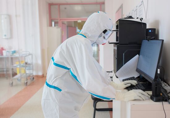 Госпиталь COVID-19 НМИЦ ССХ им. А. Н. Бакулева Минздрава РФ