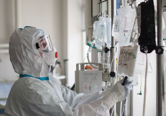 Госпиталь COVID-19 НМИЦ ССХ им. А. Н. Бакулева Минздрава РФ