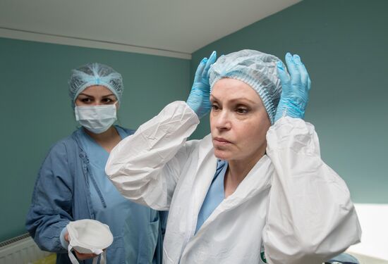 Госпиталь COVID-19 НМИЦ ССХ им. А. Н. Бакулева Минздрава РФ