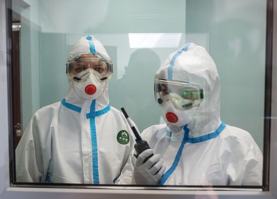 Госпиталь COVID-19 НМИЦ ССХ им. А. Н. Бакулева Минздрава РФ