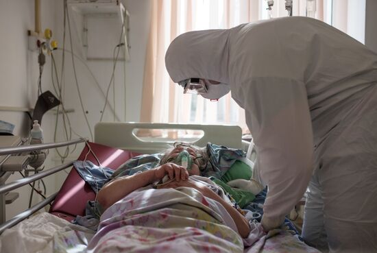 Госпиталь COVID-19 НМИЦ ССХ им. А. Н. Бакулева Минздрава РФ