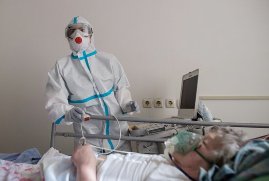 Госпиталь COVID-19 НМИЦ ССХ им. А. Н. Бакулева Минздрава РФ