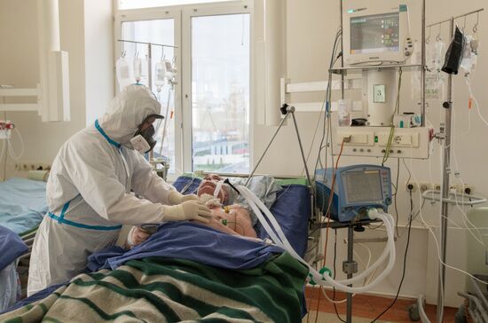 Госпиталь COVID-19 НМИЦ ССХ им. А. Н. Бакулева Минздрава РФ