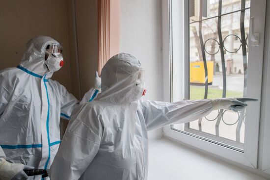 Госпиталь COVID-19 НМИЦ ССХ им. А. Н. Бакулева Минздрава РФ