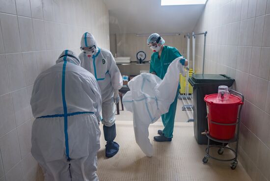 Госпиталь COVID-19 НМИЦ ССХ им. А. Н. Бакулева Минздрава РФ