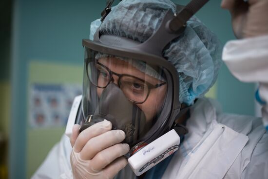 Госпиталь COVID-19 НМИЦ ССХ им. А. Н. Бакулева Минздрава РФ