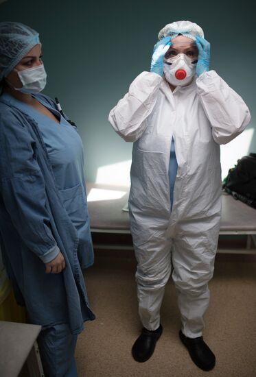 Госпиталь COVID-19 НМИЦ ССХ им. А. Н. Бакулева Минздрава РФ