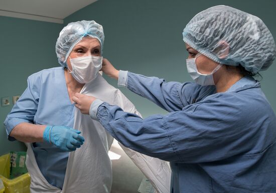 Госпиталь COVID-19 НМИЦ ССХ им. А. Н. Бакулева Минздрава РФ