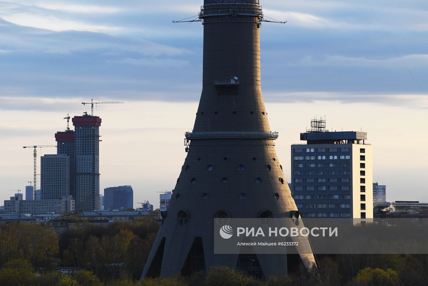 Москва во время режима самоизоляции жителей