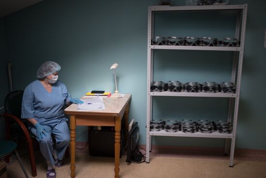 Госпиталь COVID-19 НМИЦ ССХ им. А. Н. Бакулева Минздрава РФ