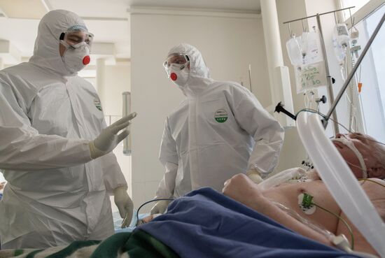 Госпиталь COVID-19 НМИЦ ССХ им. А. Н. Бакулева Минздрава РФ