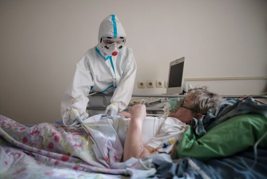 Госпиталь COVID-19 НМИЦ ССХ им. А. Н. Бакулева Минздрава РФ