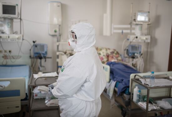 Госпиталь COVID-19 НМИЦ ССХ им. А. Н. Бакулева Минздрава РФ