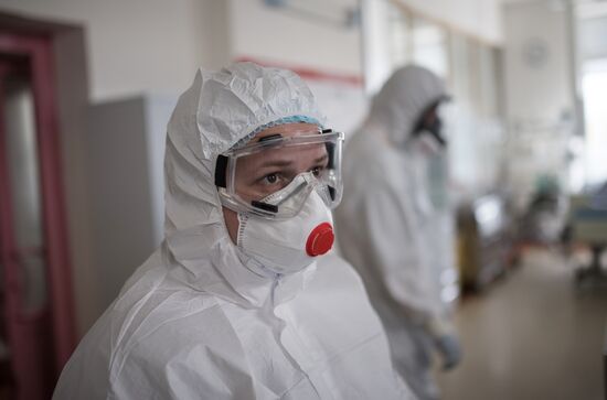 Госпиталь COVID-19 НМИЦ ССХ им. А. Н. Бакулева Минздрава РФ