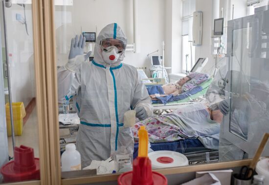 Госпиталь COVID-19 НМИЦ ССХ им. А. Н. Бакулева Минздрава РФ