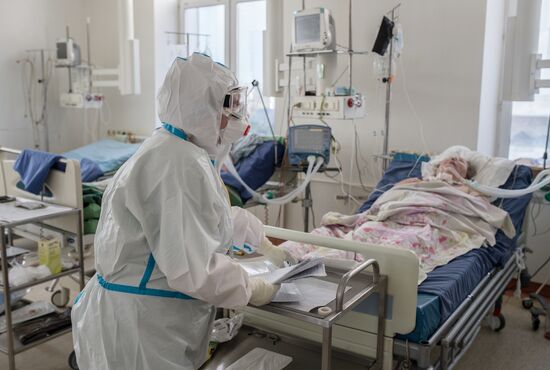 Госпиталь COVID-19 НМИЦ ССХ им. А. Н. Бакулева Минздрава РФ