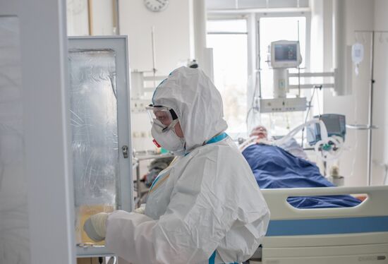 Госпиталь COVID-19 НМИЦ ССХ им. А. Н. Бакулева Минздрава РФ