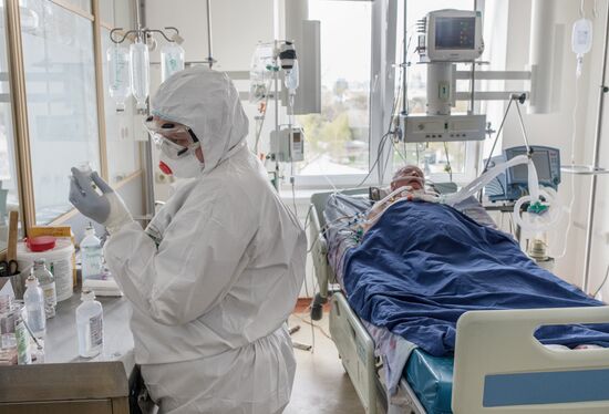 Госпиталь COVID-19 НМИЦ ССХ им. А. Н. Бакулева Минздрава РФ