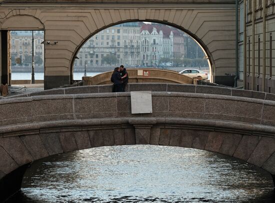 Санкт-Петербург во время пандемии COVID-19