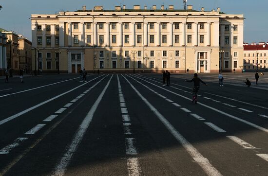 Санкт-Петербург во время пандемии COVID-19