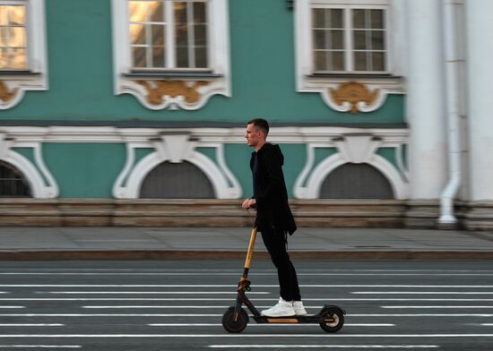 Санкт-Петербург во время пандемии COVID-19