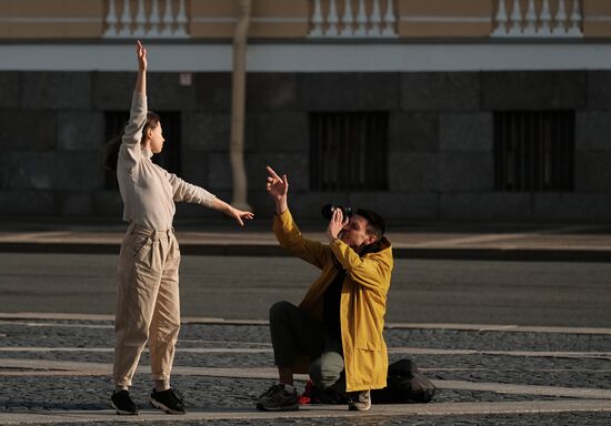 Санкт-Петербург во время пандемии COVID-19