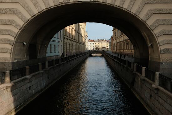 Санкт-Петербург во время пандемии COVID-19